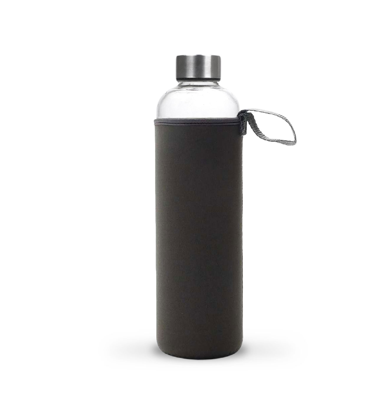 Neopren Cooler Grey für 1 L Flaschen